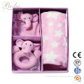 Plush toy gift box in elephant series for baby gift